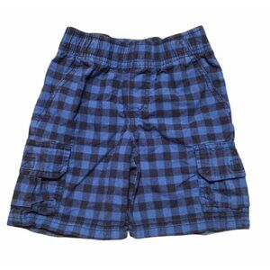 3T VGUC Circo Gingham Checkered Pull On Cargo Shorts